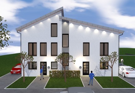 Neubau-Doppelhaushälfte (Erstbezug) mit moderner Ausstattung in 41179 Mönchengladbach